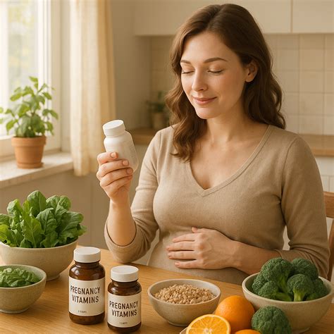 Nėštumo metu vartojami vitaminai ir mineralai