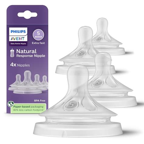 Philips Avent Natural Response žinduko dizaino ypatybės