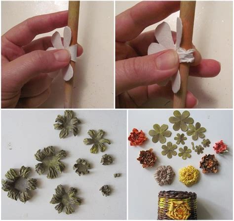 vaikiškos gėlės iš popieriaus