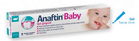 Anaftin Baby gelio pakuotė su aplikatoriumi