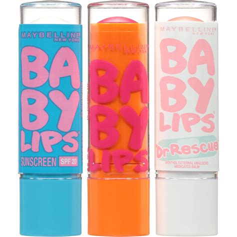 „Maybelline Baby Lips“ produktų kolekcija