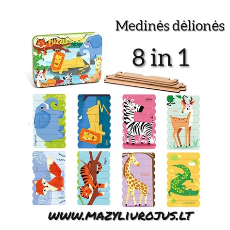 Dėlionės lavina mąstymą ir atmintį