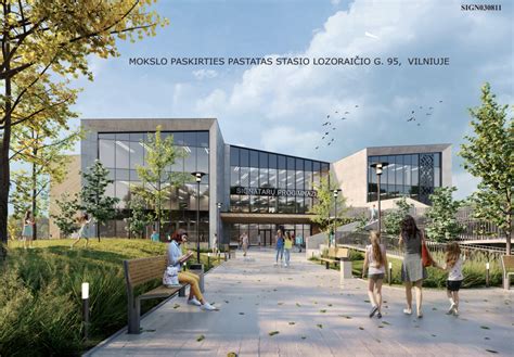 Modulinės architektūros vizualizacija švietimo įstaigoms