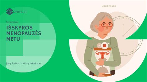 Klimakso ir menopauzės etapai