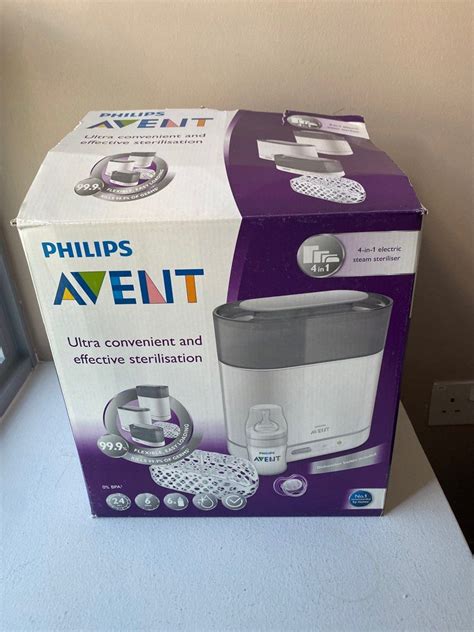 Philips Avent 4-in-1 įrenginio funkcijų schema