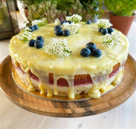 Varškės želė tortas su uogomis