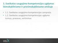 integruotos kompetencijos priešmokykliniame ugdyme