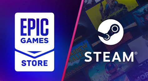Kompiuterinių žaidimų parduotuvės (Steam, Epic Store)