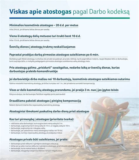 informacija apie darbuotojų teises išeinant į dekretines atostogas