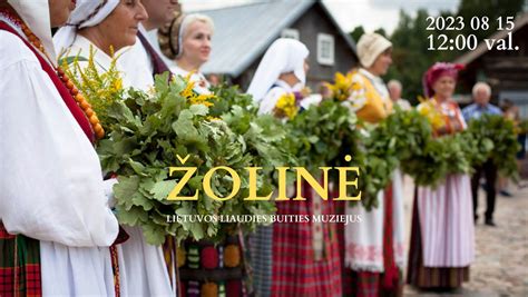 Tradicinė Žolinės puokštė