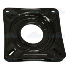 kėdutės tvirtinimo schema ir 360 laipsnių mechanizmas