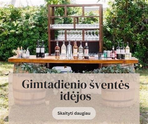 Gimtadienio šventės idėjos
