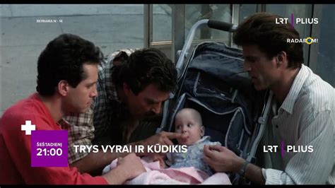 Filmo „Trys vyrai ir kūdikis“ reklaminis plakatas