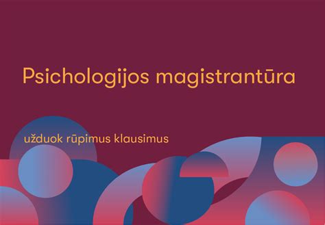 vaikų psichologijos studijų programų schema