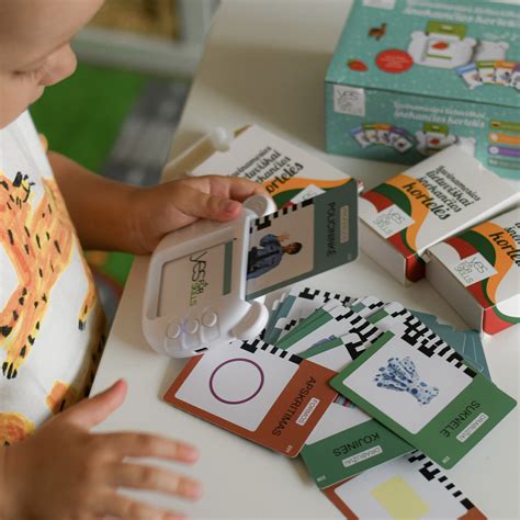 Lietuviškos edukacinės kortelės vaikams