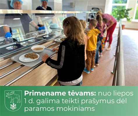 Paramos mokiniams schema: kas ir kada gali gauti