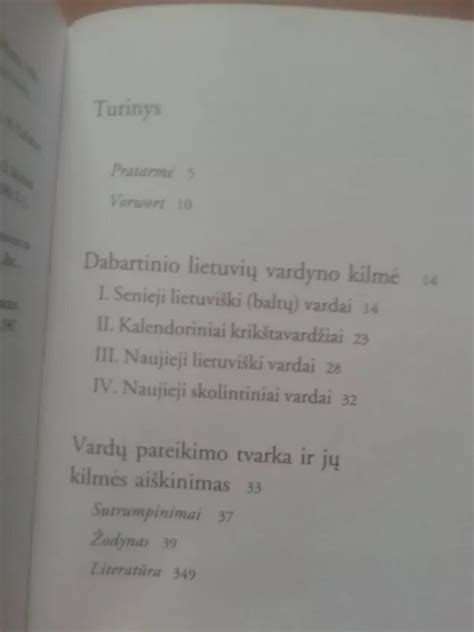 Vardų kilmės ir reikšmės