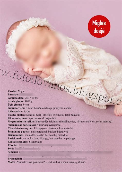 Krikštynų laikraštuko pavyzdys