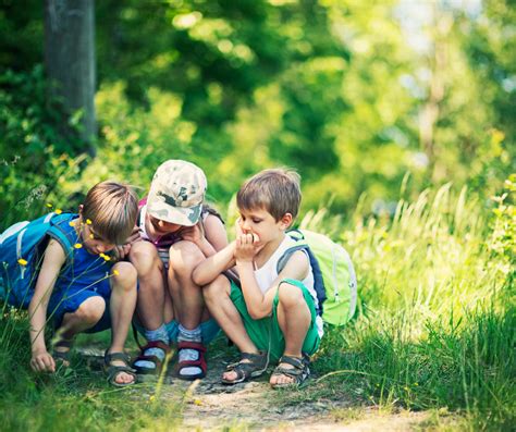 Ikimokyklinio amžiaus vaikai dalyvauja ekologinėje veikloje gamtoje