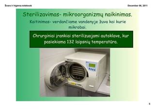 Taisyklinga čiulptuko priežiūra ir sterilizavimas