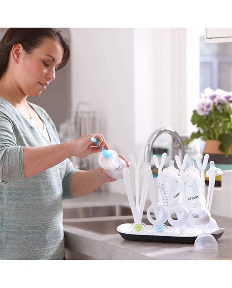 Kaip naudoti Philips Avent buteliukų šepetėlį