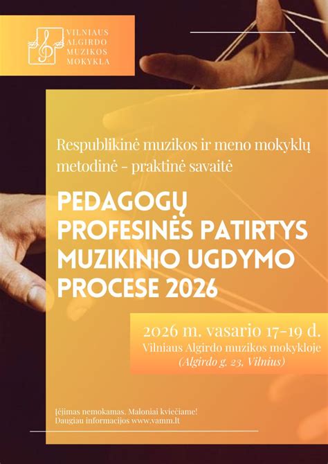Muzikos ir meno pedagogų bendradarbiavimas ugdymo įstaigoje