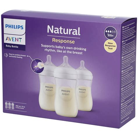 Philips Avent Natural Response žinduko schema