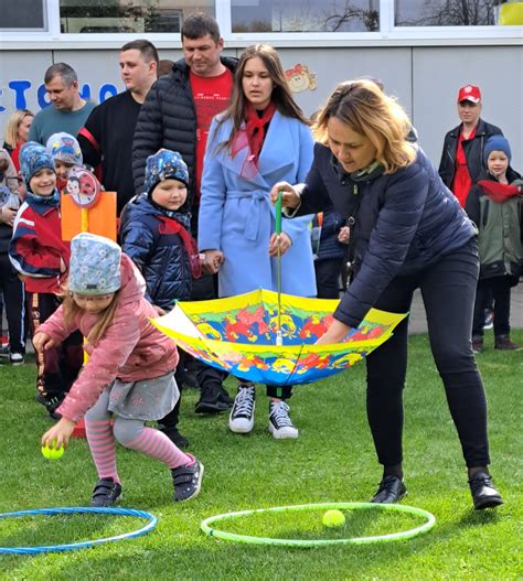 Vaikų sporto šventė darželyje