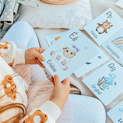 Lavinamosios kortelės su dvigarsiais ir žodžiais