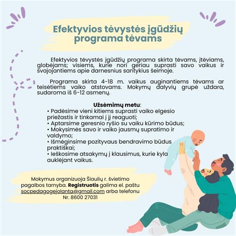 Tėvystės įgūdžių programa