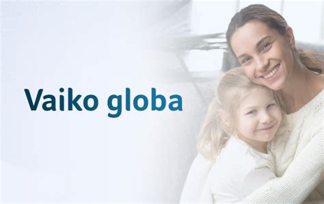 scheminė vaiko globos proceso iliustracija