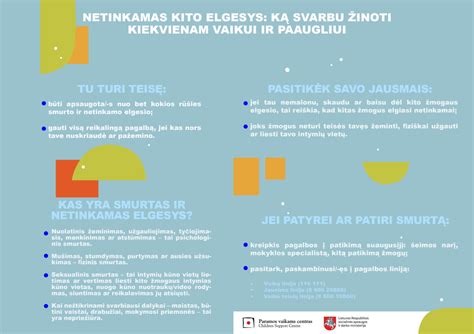 Plakatų pavyzdžiai apie smurto formas vaikams