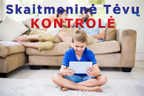 Tėvų kontrolės nustatymai