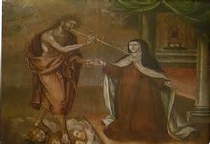 schema vaizduojanti Šv. Teresės iš Lizjė gyvenimo etapus