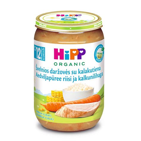 HiPP produkto etiketė