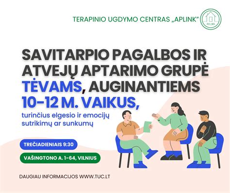tėvų grupės užsiėmimas bendrystė ir palaikymas