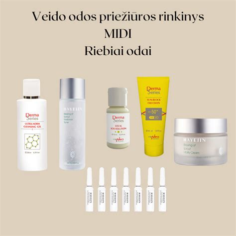 odos priežiūros ritualas su ampulėmis