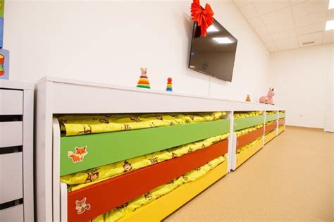 Vaizdas vaikų darželio interjerą