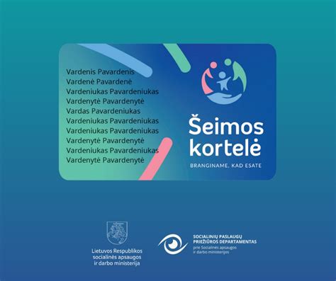 infografikas apie gausios šeimos statusą Lietuvoje