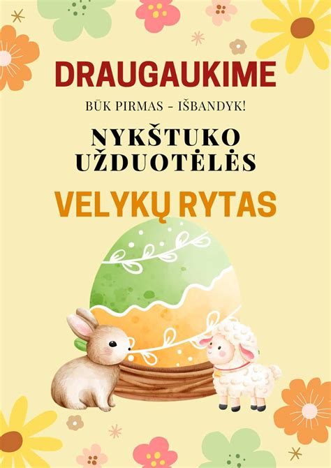 Edukaciniai žaidimai Velykoms