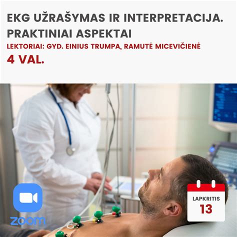 Elektrokardiogramos (EKG) užrašas