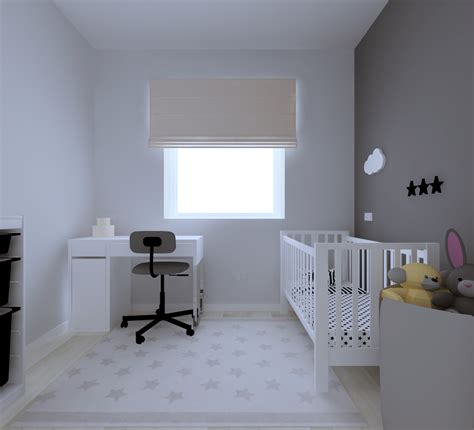 Vaikų kambario interjeras su IKEA baldais