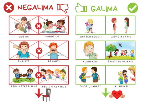 saugaus elgesio namuose taisyklės vaikams