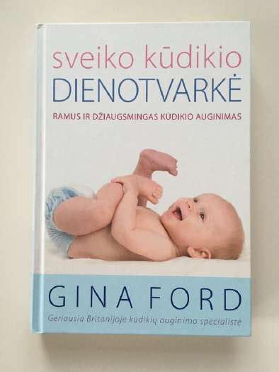 knyga sveiko kudikio dienotvarke