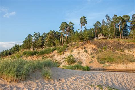 Saulkrastų baltoji kopa Latvijoje