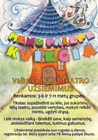 Jaunuoliai teatro repeticijoje Kretingoje