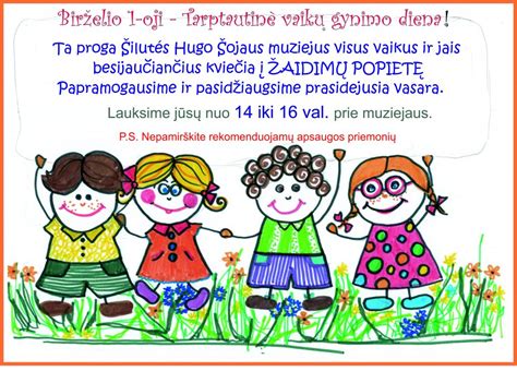 Vaikų gynimo diena: istorija ir šventimo tradicijos