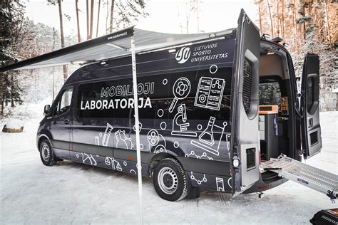Mobili laboratorija vandens, dirvožemio ir oro tyrimams