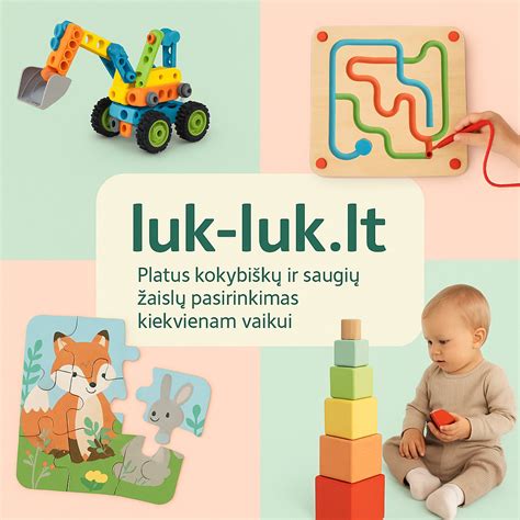Žaislų pasirinkimas vaikui