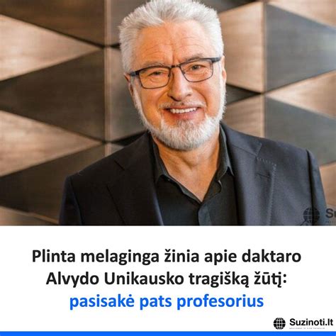 Alvydo Unikausko portretas
